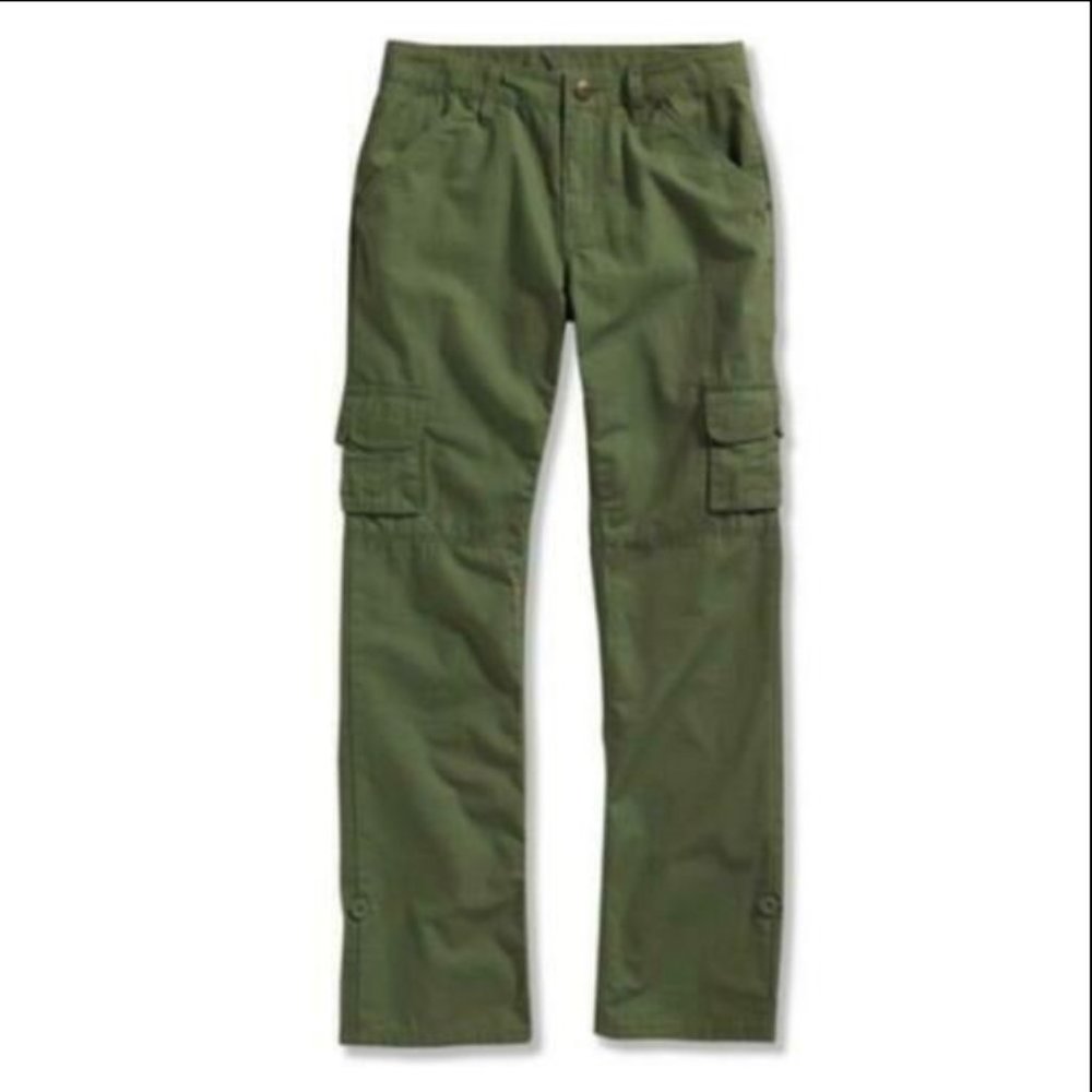 Carhartt Youth Rip Stop Roll Leg Pants, size 6